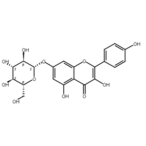山奈酚-7-O-Β-D-葡萄糖苷,Kaempferol-7-O-β-D-glucopyranoside
