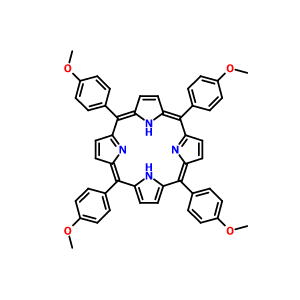 5,10,15,20-四三(4-甲氧基苯基)-21H,23H-卟啉,5,10,15,20-Tetrakis(4-methoxyphenyl)porphyrin