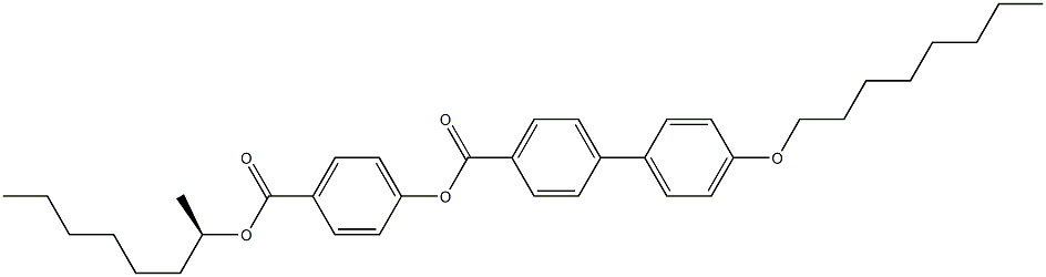 (R)-4-[(1-Methylheptyloxy)carbonyl]phenyl 4'-octyloxy-4-biphenylcarboxylate,(R)-4-[(1-Methylheptyloxy)carbonyl]phenyl 4'-octyloxy-4-biphenylcarboxylate