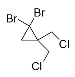 1,1-二溴-2,2-二(氯甲基)环丙,1,1-DIBROMO-2,2-BIS(CHLOROMETHYL)CYCLOPROPAN
