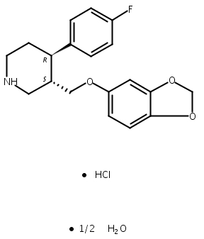 盐酸帕罗西汀半水合物,Paroxetine HCl Hemihydrate