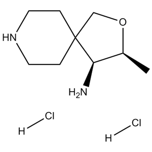 (3S,4S)-3-methyl-2-oxa-8-azaspiro[4.5]decan-4-amine dihydrochloride