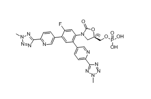 特地唑胺雜質(zhì)45,(R)-(3-(5-fluoro-2,4-bis(6-(2-methyl-2H-tetrazol-5-yl)pyridin-3-yl) phenyl)-2-oxooxazolidin-5-yl)methyl dihydrogen phosphate