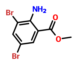 2-氨基-3,5-二溴苯甲酸甲酯,Methyl 2-amino-3,5-dibromobenzoate