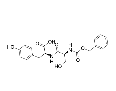 (2S)-3-(4-hydroxyphenyl)-2-[[(2S)-3-hydroxy-2-(phenylmethoxycarbonylamino)propanoyl]amino]propanoic acid