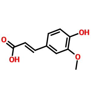 阿魏酸,4-Hydroxy-3-methoxycinnamic acid