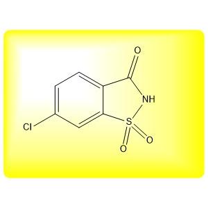 6-氯苯并[D]异噻唑-3(2H)-酮1,1-二氧化物