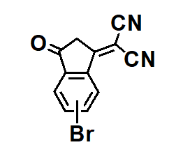 5(6)-溴-3-(二氰基亚甲基)茚-1-酮混合物,IC-Br