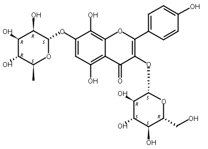 草质素-3-O-β-D-吡喃葡萄糖-7-O-α-L-鼠李糖苷,Sinocrassoside C1