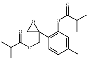 8,9-环氧-9,10-二异丁酰百里香酚,8,9-epoxy-3,10-diisobutyryloxythymol
