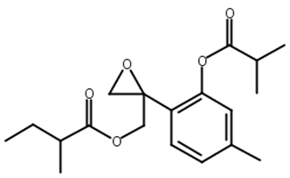 8,9-环氧-3-异丁酰-10-(2-甲基丁酰)百里草酚,8,9-epoxyl-3-isobutyryloxy-10-(2-methylbutanoyl)thymol