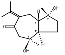 莪術奧酮烯醇,Zedoarondiol