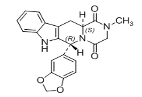 (6R,12aS）-6-(1,3-苯并二氧戊环-5-基)-2-甲基-2,3,6,7,12,12a六氢吡嗪并[1',2':1,6]吡啶并[3,4b]吲哚-1,4-二酮,Tadalafil