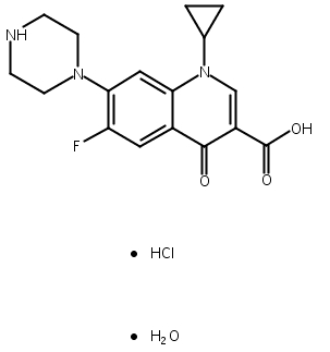 盐酸环丙沙星,Ciprofloxacin hydrochloride