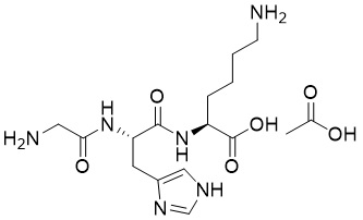 Gly-His-Lys Acetate salt,glycyl-L-histidyl-L-lysine