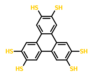 2,3,6,7,10,11-Triphenylenehexathiol