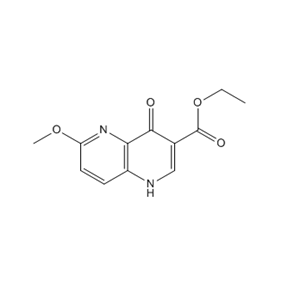 4-羟基-6-甲氧基-1,5-萘啶-3-羧酸乙酯