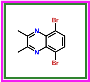 5,8-二溴-2,3-二甲基喹喔啉,5,8-dibromo-2,3-dimethylquinoxaline