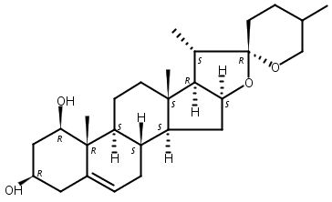 (25RS)-鲁斯可皂苷元,(25RS)-Ruscogenin