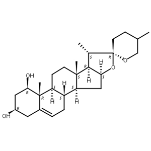 (25RS)-鲁斯可皂苷元,(25RS)-Ruscogenin