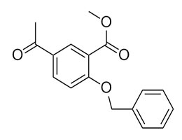5-乙酰基-2-(苯基甲氧基)苯甲酸甲酯,2-BENZYL-5-ACETYL METHYL SALICYLATE