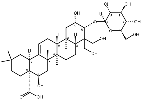 桔梗皂苷元-3-O-β-D-吡喃葡萄糖苷,3-O-β-D-Glucopyranosylplatycodigenin