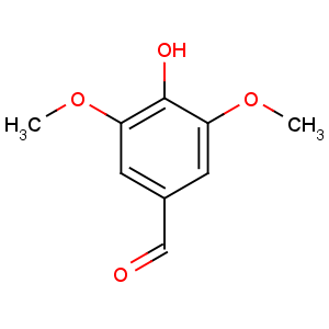 丁香醛,3,5-Dimethoxy-4-hydroxybenzaldehyde