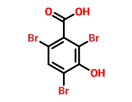 2,4,6-三溴-3-羥基苯甲酸,2,4,6-Tribromo-3-hydroxybenzoic acid