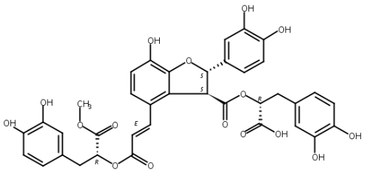 9′′′-丹酚酸B单甲酯,9′′′-Methyl salvianolate B