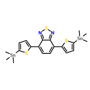 4,7-二(5-三甲基锡噻吩基-2-)-2,1,3-苯并噻二唑