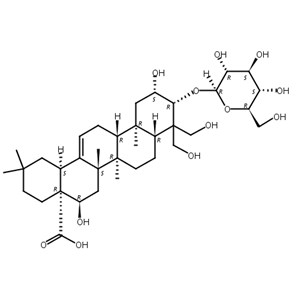 桔梗皂苷元-3-O-β-D-吡喃葡萄糖苷,3-O-β-D-Glucopyranosylplatycodigenin