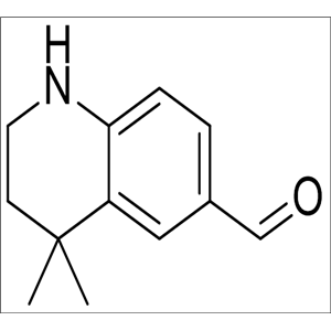 4,4-二甲基-1,2,3,4-四氢喹啉-6-甲醛,4,4-dimethyl-1,2,3,4-tetrahydroquinoline-6-carbaldehyde