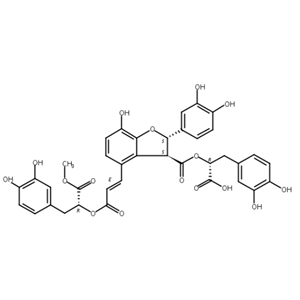 9′′′-丹酚酸B单甲酯,9′′′-Methyl salvianolate B