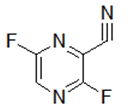 3,6-二氟吡嗪-2-甲腈,3,6-difluoropyrazine-2-carbonitrile