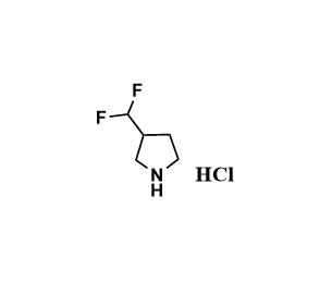 3-(difluoromethyl)pyrrolidine hydrochloride,3-(difluoromethyl)pyrrolidine hydrochloride