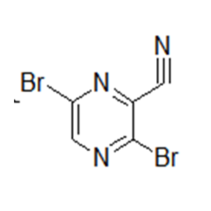 3,6-二溴吡嗪-2-甲腈