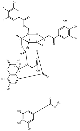 诃子酸,Chebulinic acid