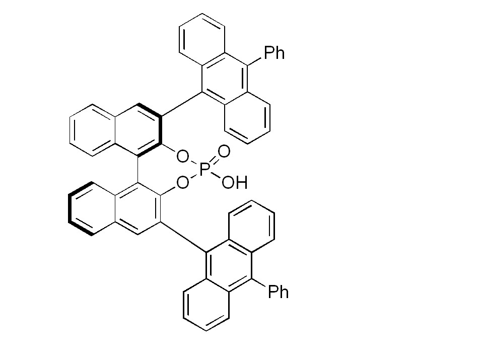 (R)-3,3'-双(9-(10-苯基)蒽基)-1,1'-联萘酚磷酸酯,(2R)-4-hydroxy-2,6-bis(10-phenylanthracen-9-yl)dinaphtho[2,1-d:1',2'-f][1,3,2]dioxaphosphepine 4-oxide