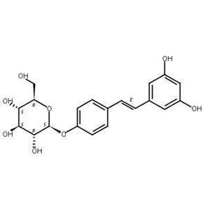 白藜芦醇-4′-O-葡萄糖苷