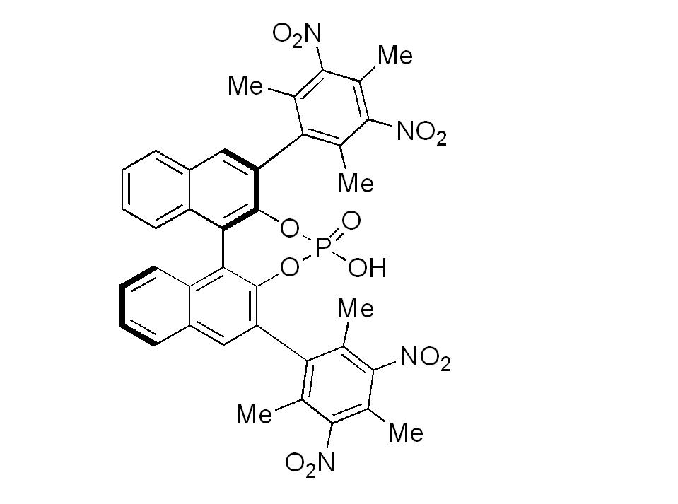 (R)-3,3'-双(2,4,6-三甲基-3,5-二硝基苯基)-1,1'-联萘酚磷酸酯,(R)-4-hydroxy-2,6-bis(2,4,6-trimethyl-3,5-dinitrophenyl)dinaphtho[2,1-d:1',2'-f][1,3,2]dioxaphosphepine 4-oxide