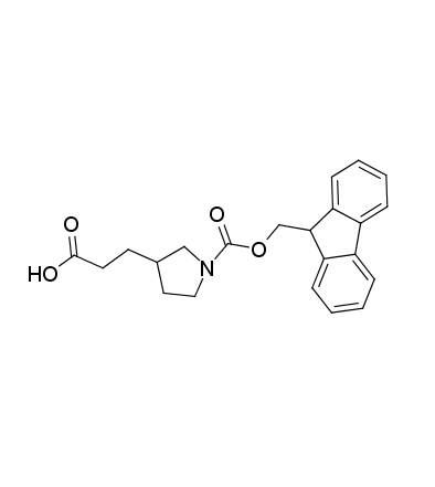 1-Fmoc-3-pyrrolidinepropanoic acid