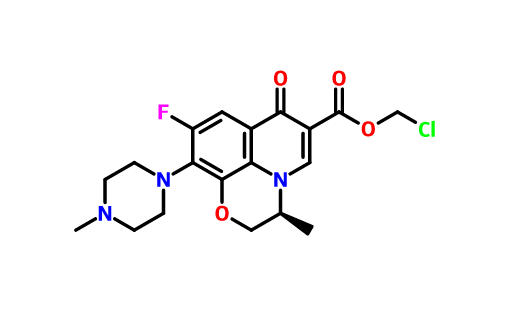 左氧氟沙星氯代甲酯杂质,Levofloxacin, chloromethyl ester impurity