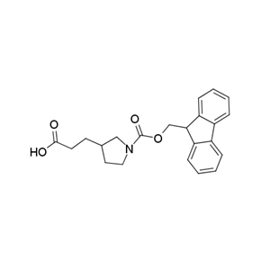 1-Fmoc-3-pyrrolidinepropanoic acid