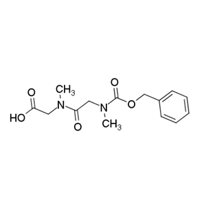 2-[methyl-[2-[methyl(phenylmethoxycarbonyl)amino]acetyl]amino]acetic acid