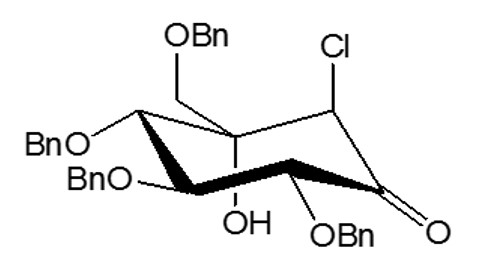 (4S,5S,6S)-4,5,6-三苄基-3-[(苄氧基)甲基]-2-氯-3-环己酮,Voglibos