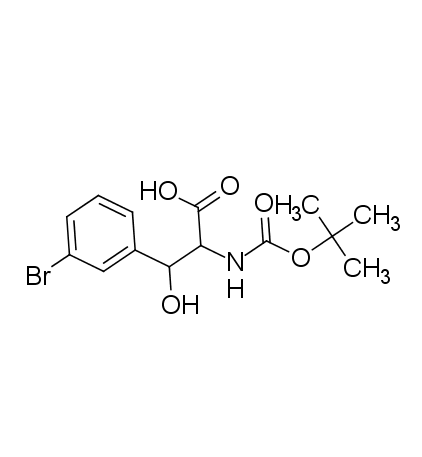 Boc-beta-hydroxy-DL-Phe(3-Br)-OH