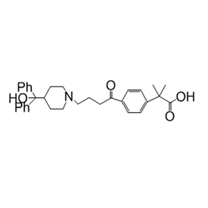 2-[4-[4-[4-(羟基二苯甲基)-1-哌啶基]-1-氧代丁基]苯基]-2,2-二甲基乙酸,Fexofenadine