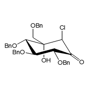 (4S,5S,6S)-4,5,6-三苄基-3-[(苄氧基)甲基]-2-氯-3-环己酮,Voglibos