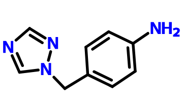 4-(1H-1,2,4-三氮唑-1-基甲基)苯胺,4-(1H-1,2,4-Triazol-1-ylmethyl)aniline