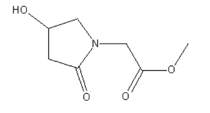 奥拉西坦杂质,methyl 4-hydroxy-2-oxopyrrolidine-1-acetate